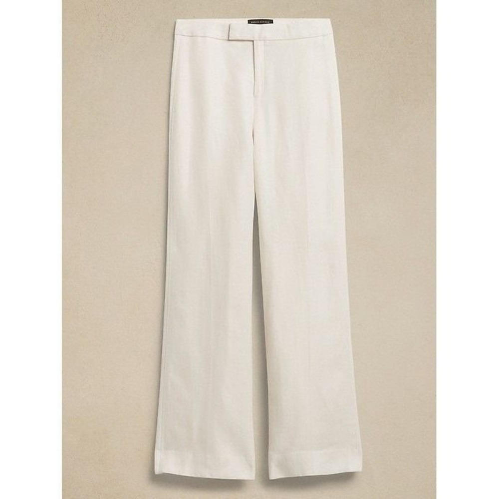 Banana Republic Salma Wide Leg Linen Tuxedo (100% Linen)  W>39 I>30 SZ 16